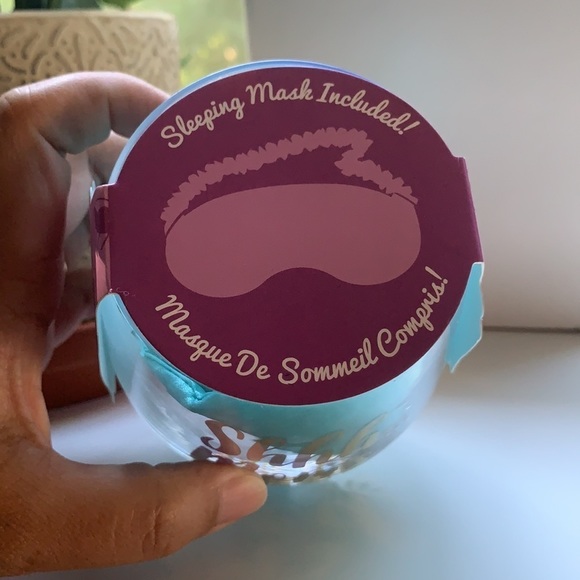 “SHHH Mom’s Tired” Stemless Wine Glass with Mask - Picture 3 of 4